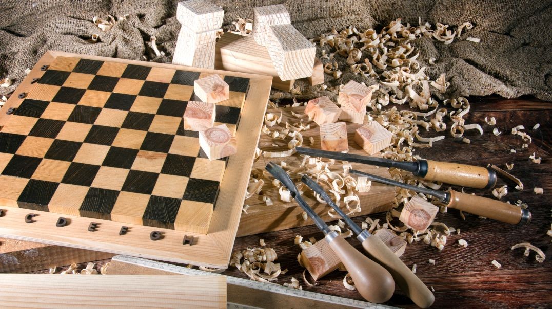 Crafting an exquisite chess board