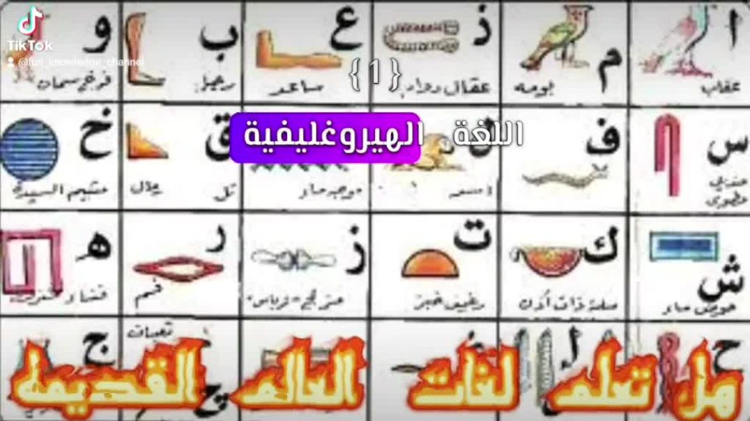 سلسلة حقائق فى دقائق🏴‍☠️''!! هل قرآت من قبل عن لغات العالم القديم🗿🗿''!!