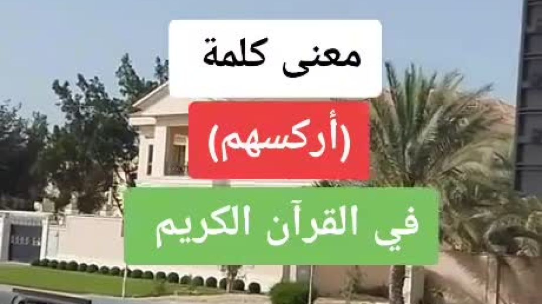 معنى والله أركسهم بما كسبوا