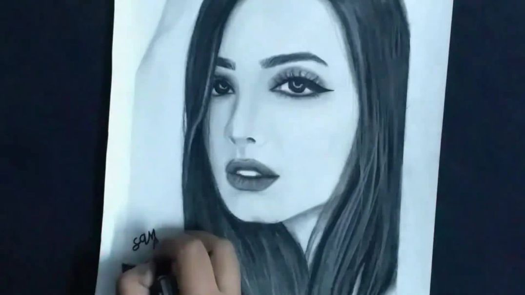 ⁣تعليم رسم اليوتيوبر سهل بالرصاص للمبتدئين الجزء الثاني