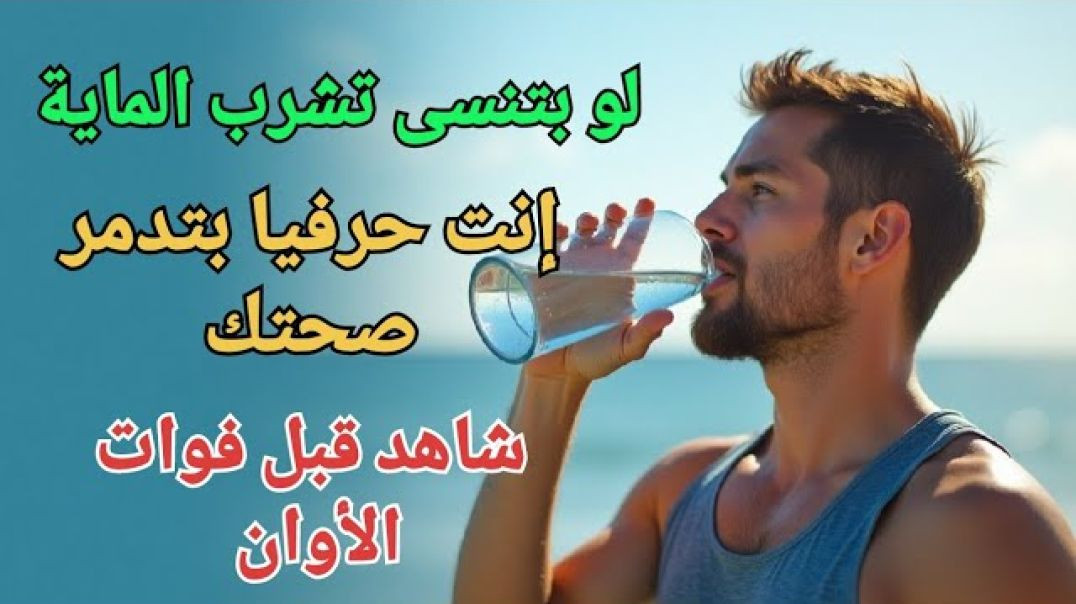 أسرار المية اللي محدش قالك عنها _ هتخليك بصحة جيدة ومن غير مصاريف