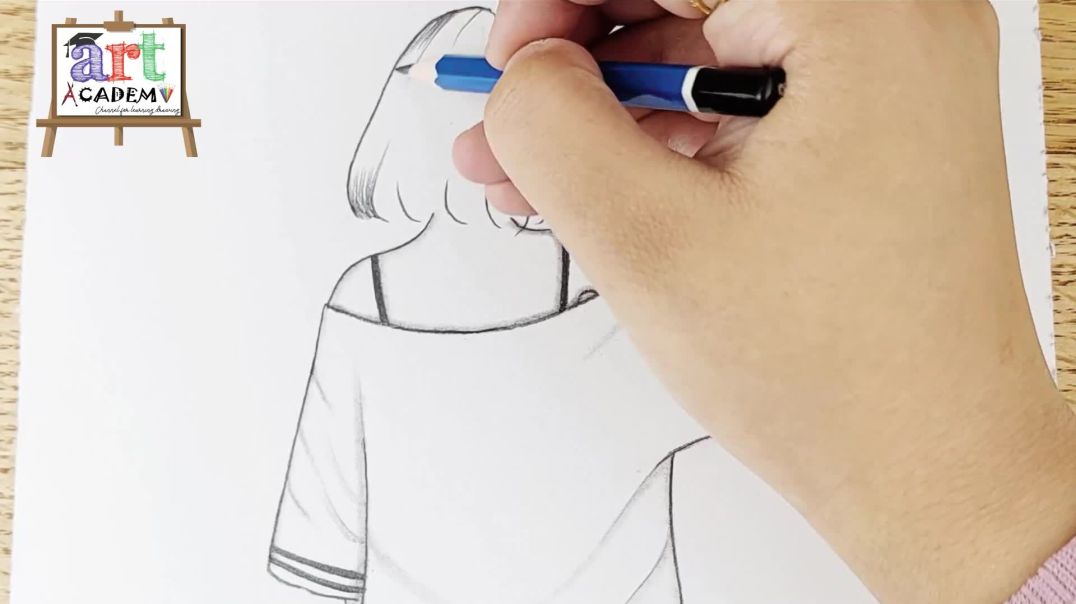 ⁣رسم بنات رسم  تعليم رسم بنت سهلة خطوه بخطوه للمبتدئين  BlackPink Lisa Drawing